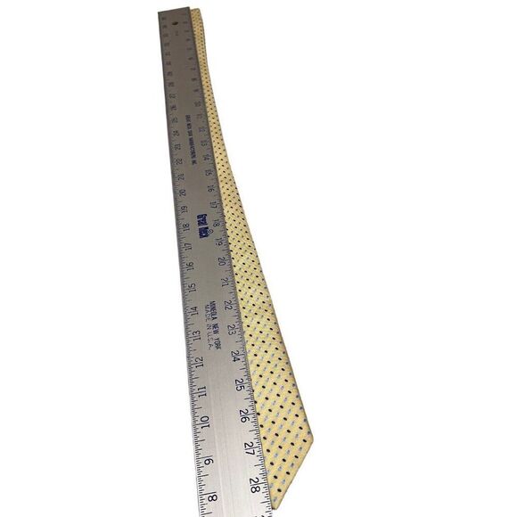 Clericci Spring Colors Striped Neck Tie Blue Yellow Colorful Polyester Bright - Picture 2 of 8